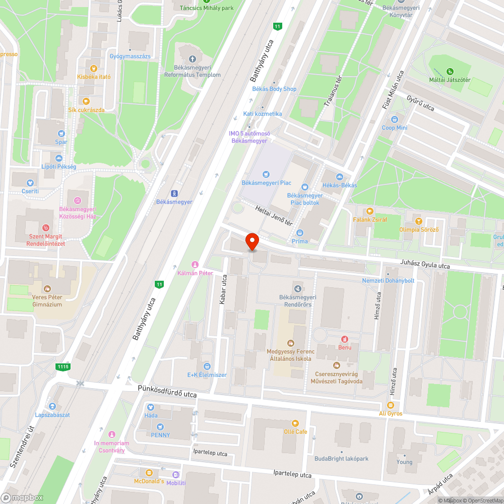 Rozsdahalmaz bejelentés helye