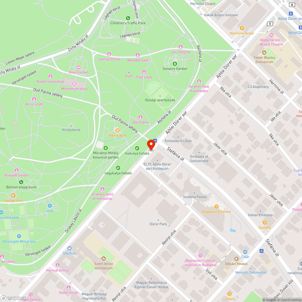 Törött aknafedél bejelentés helye