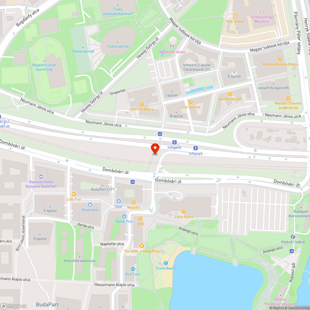 Graffiti és szemét az Infoparkot és BudaPartot összekötő aluljáróban bejelentés helye