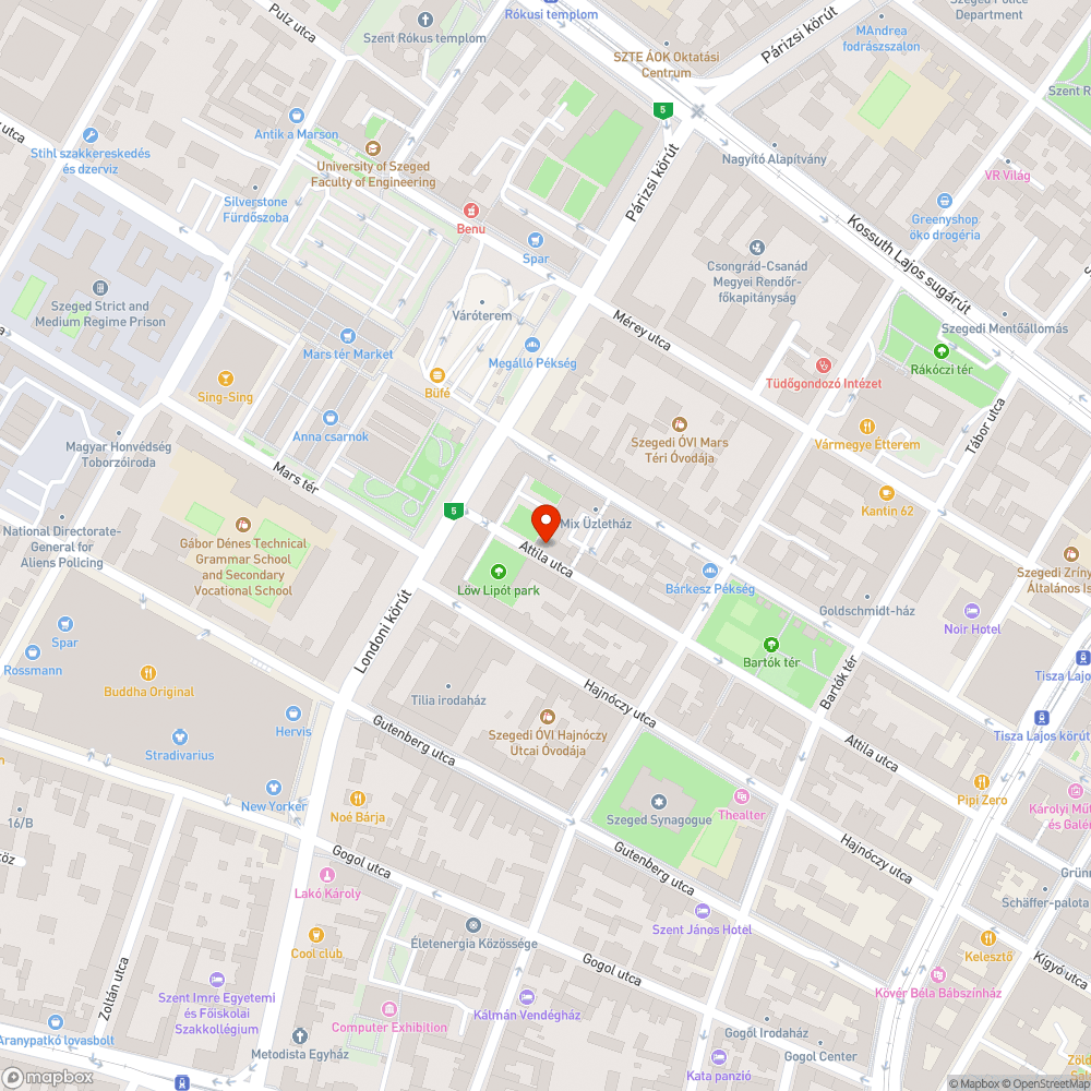 Csapszekrény fedele hiányzik - Attila utca 19. bejelentés helye