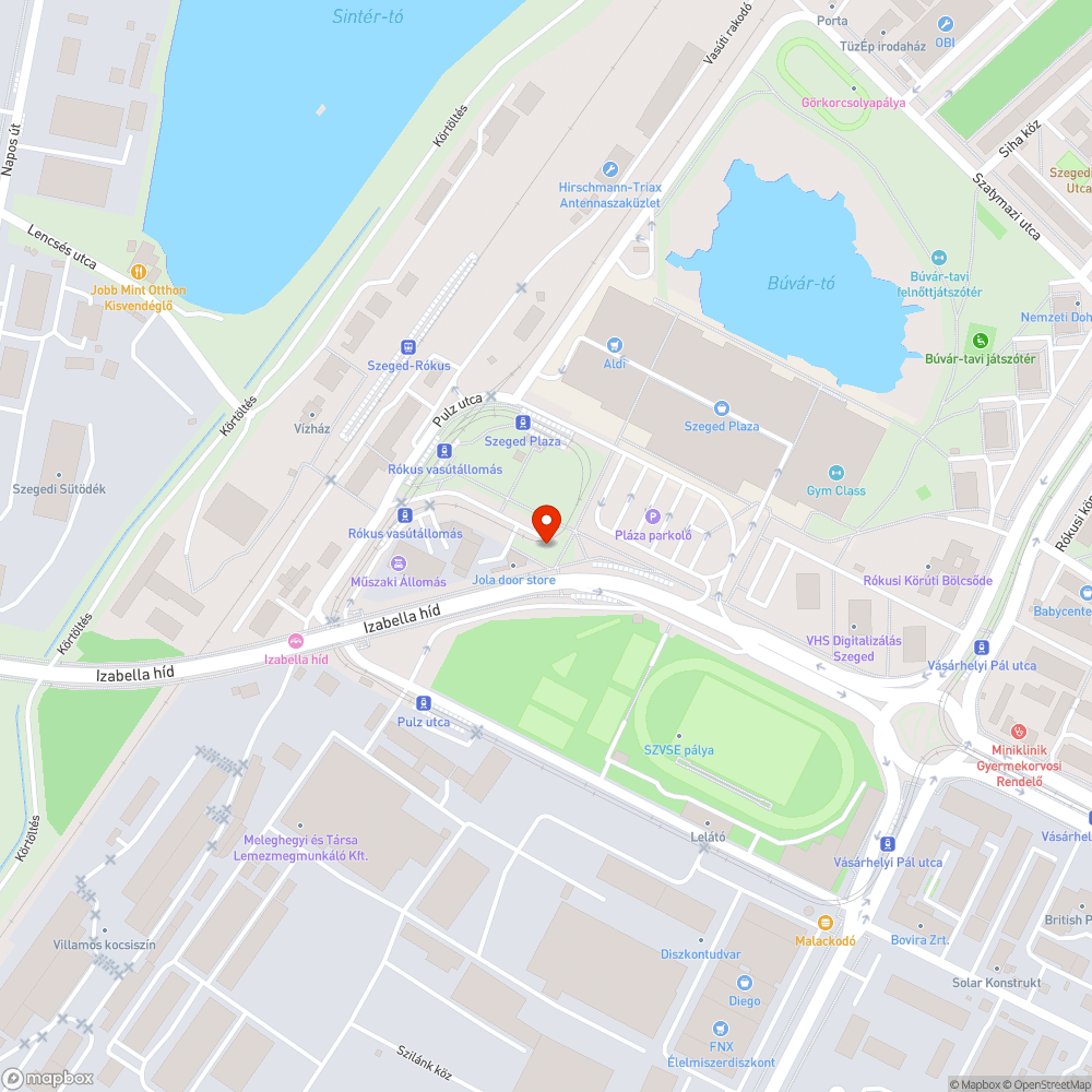 Megdőlt tábla - Kossuth Lajos sgt. 112. bejelentés helye