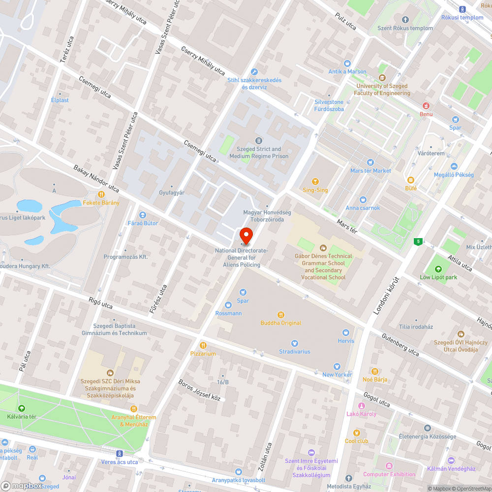 Kivágott fa - Boros József utca és Bakay Nándor utca sarka bejelentés helye