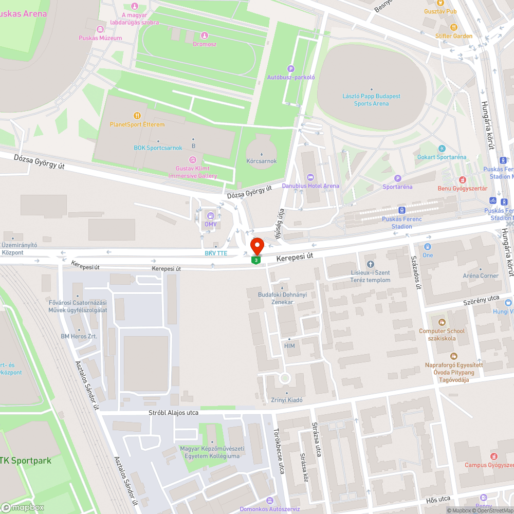 Kátyú és lekopott zebra. bejelentés helye