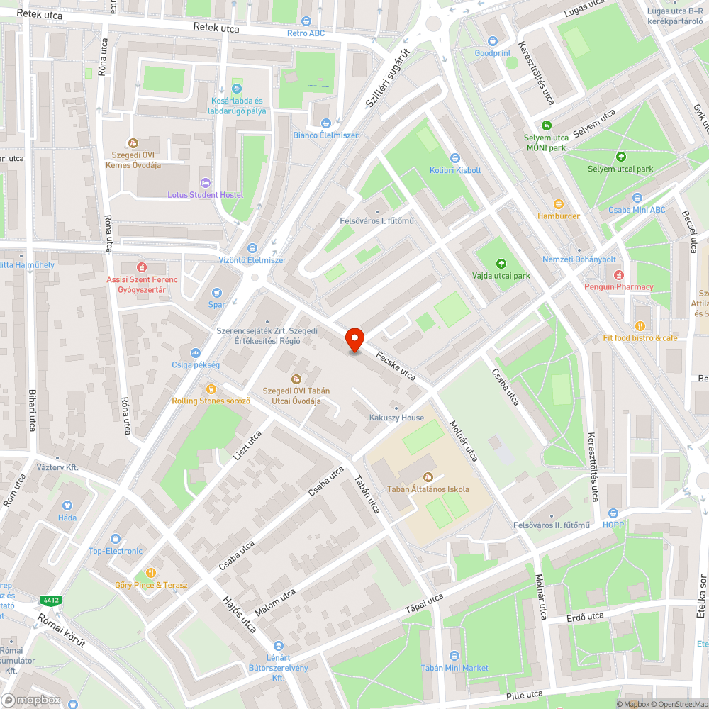 Kövek a ház előtt bejelentés helye