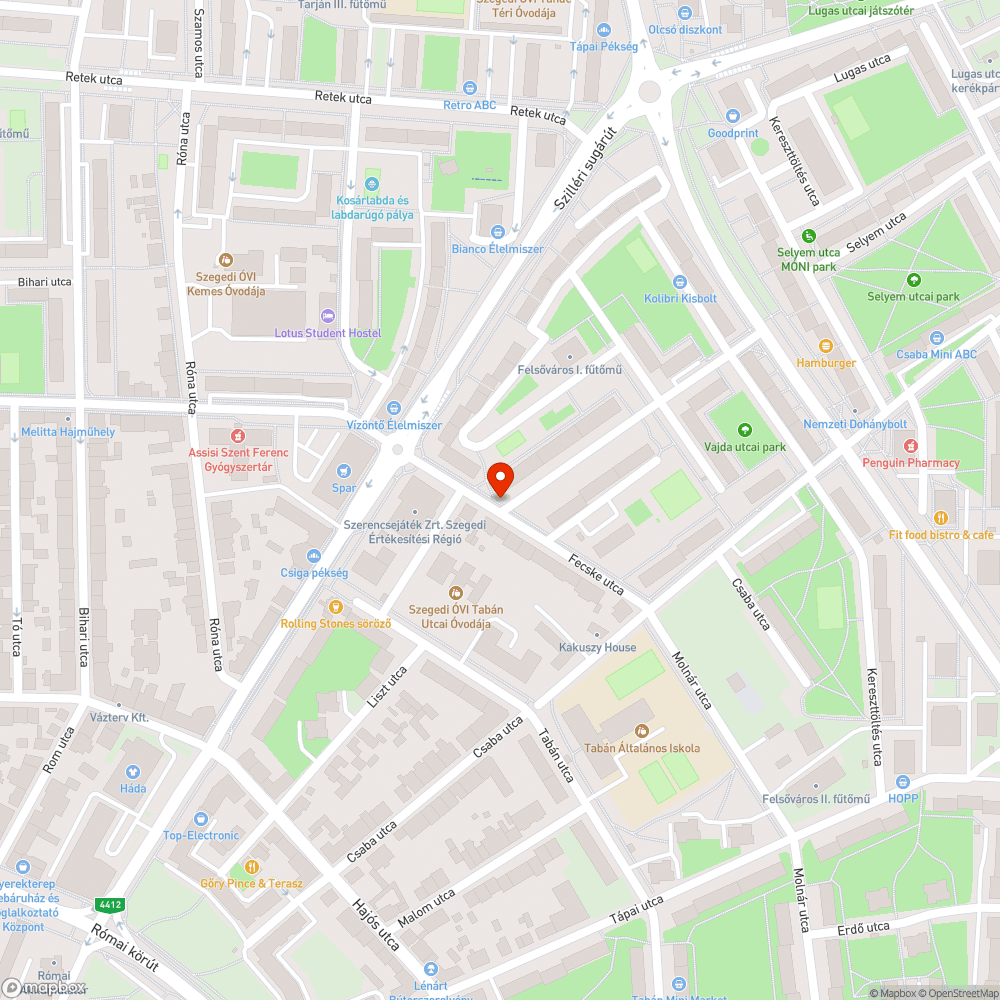 Kátyú az aknafedél körül - Fecske utca és Vajda utca sarka bejelentés helye