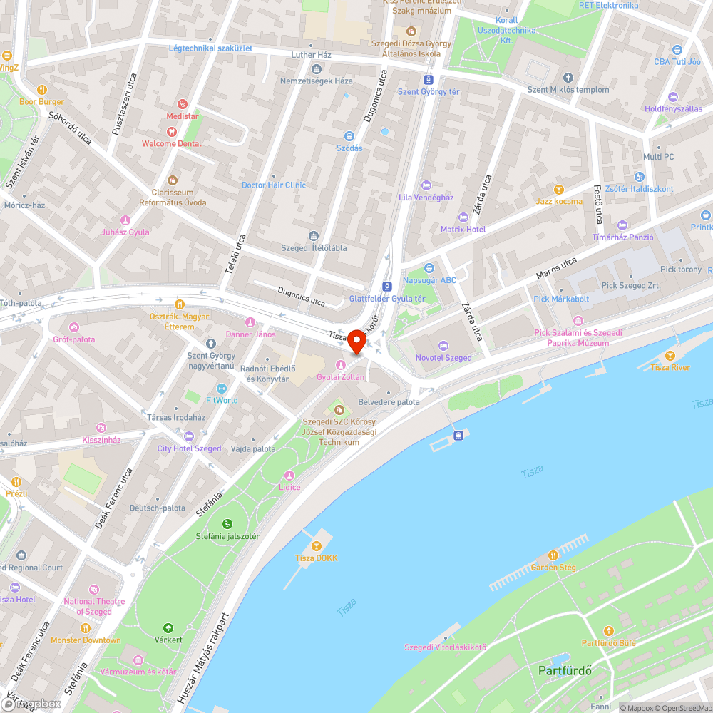 Eltűnt kerékpárút felfestés - Radnóti gimi előtt, és az oldalánál a Stefánia felé bejelentés helye