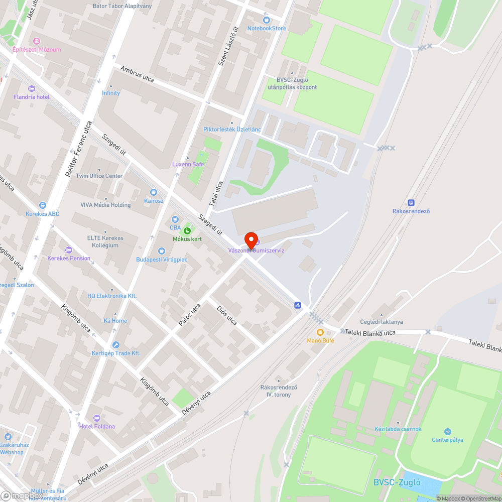 Valami lóg a fán bejelentés helye