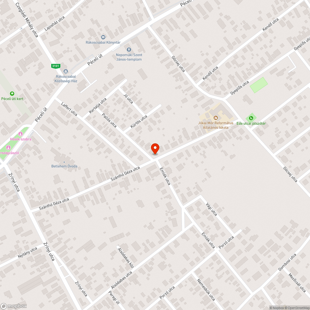 Rossz a rács bejelentés helye