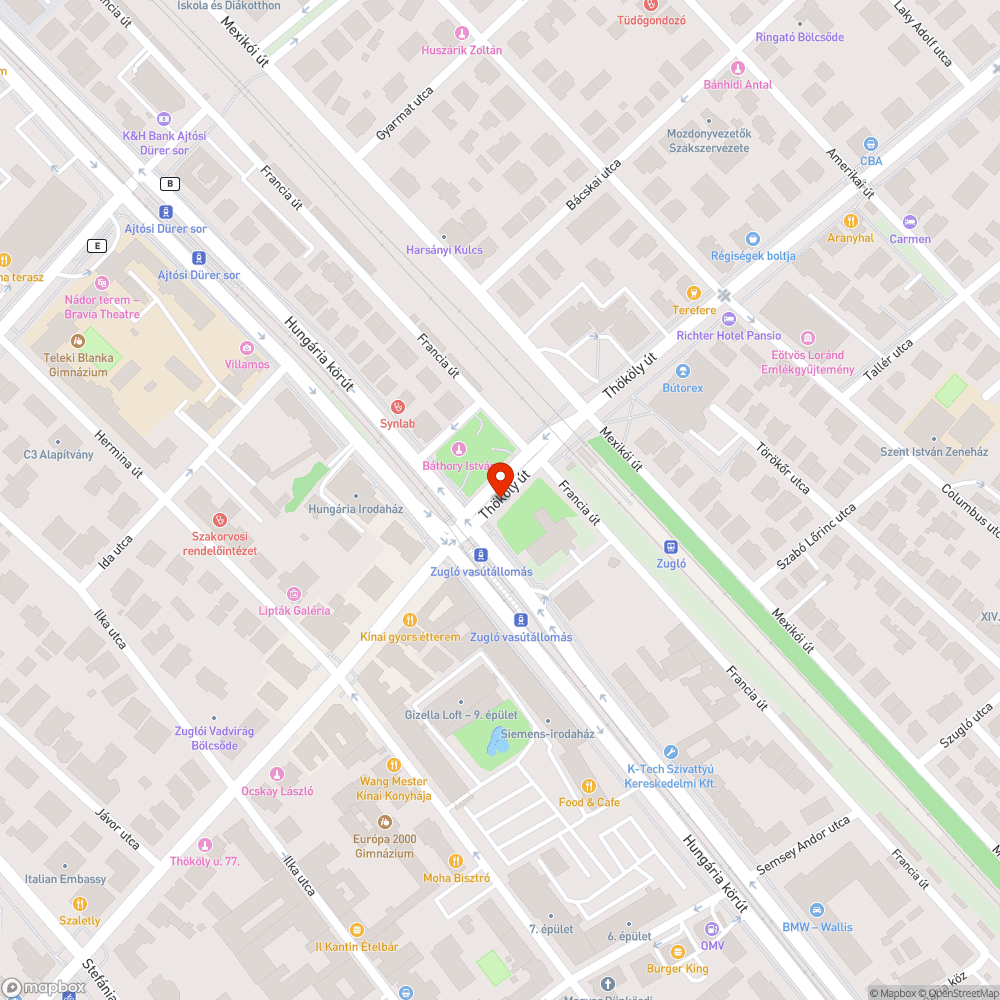 Katyúk. bejelentés helye