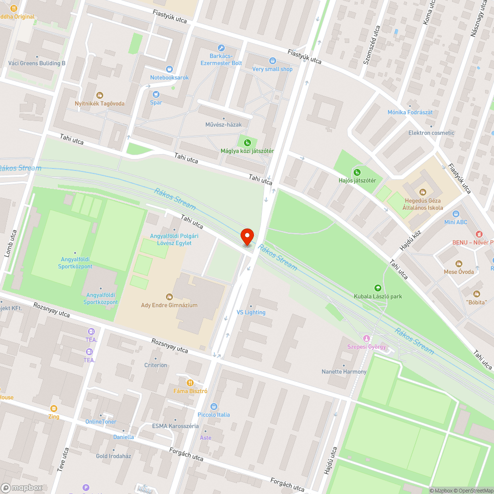 Kidőlt tábla bejelentés helye