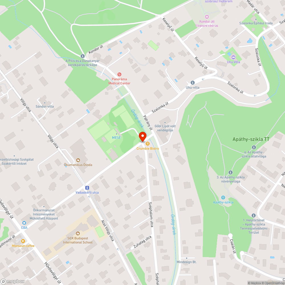 Hibás tábla bejelentés helye