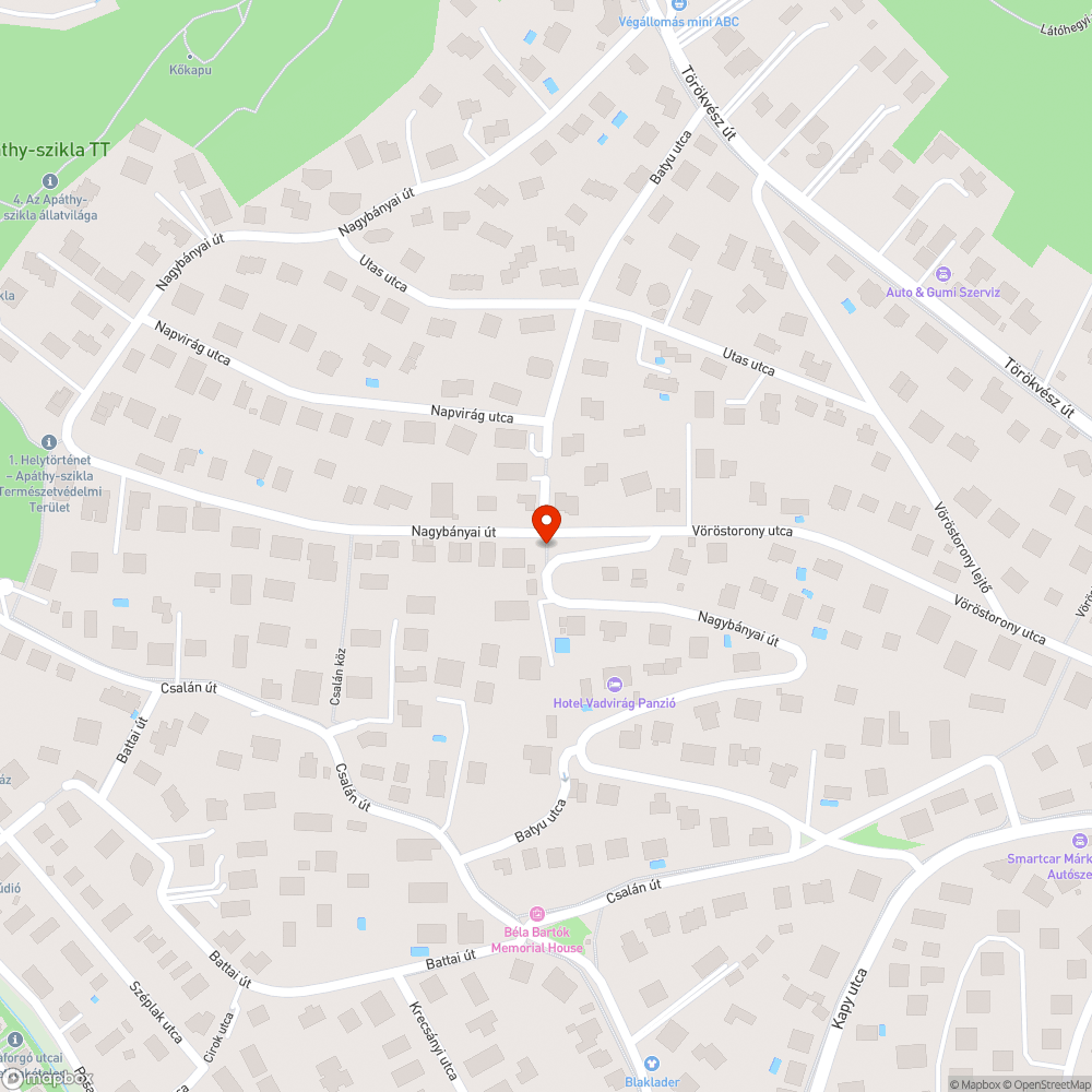 Kopott korlát bejelentés helye