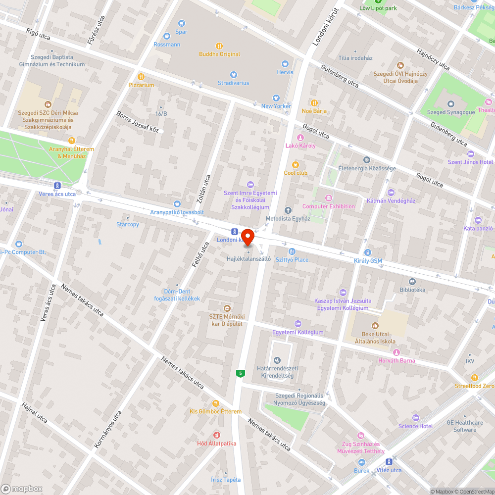 Megdőlt korlátsor bejelentés helye