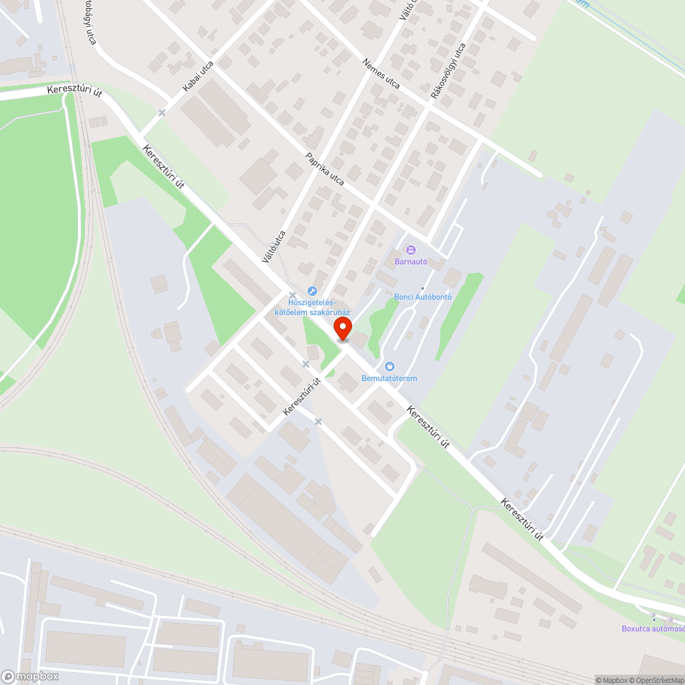 Hiányzó fényterelők bejelentés helye