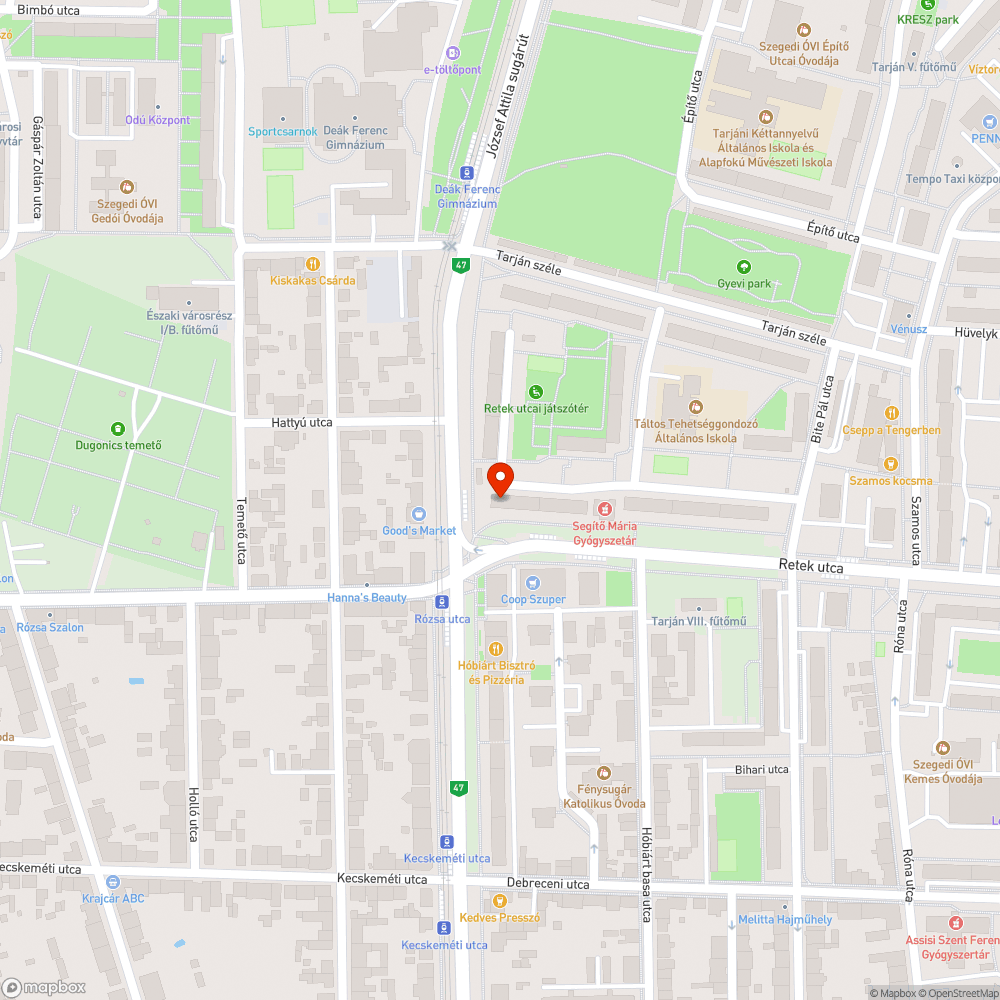 Összefirkált telefonfülke hiányzó üveggel - Retek utca 27. bejelentés helye