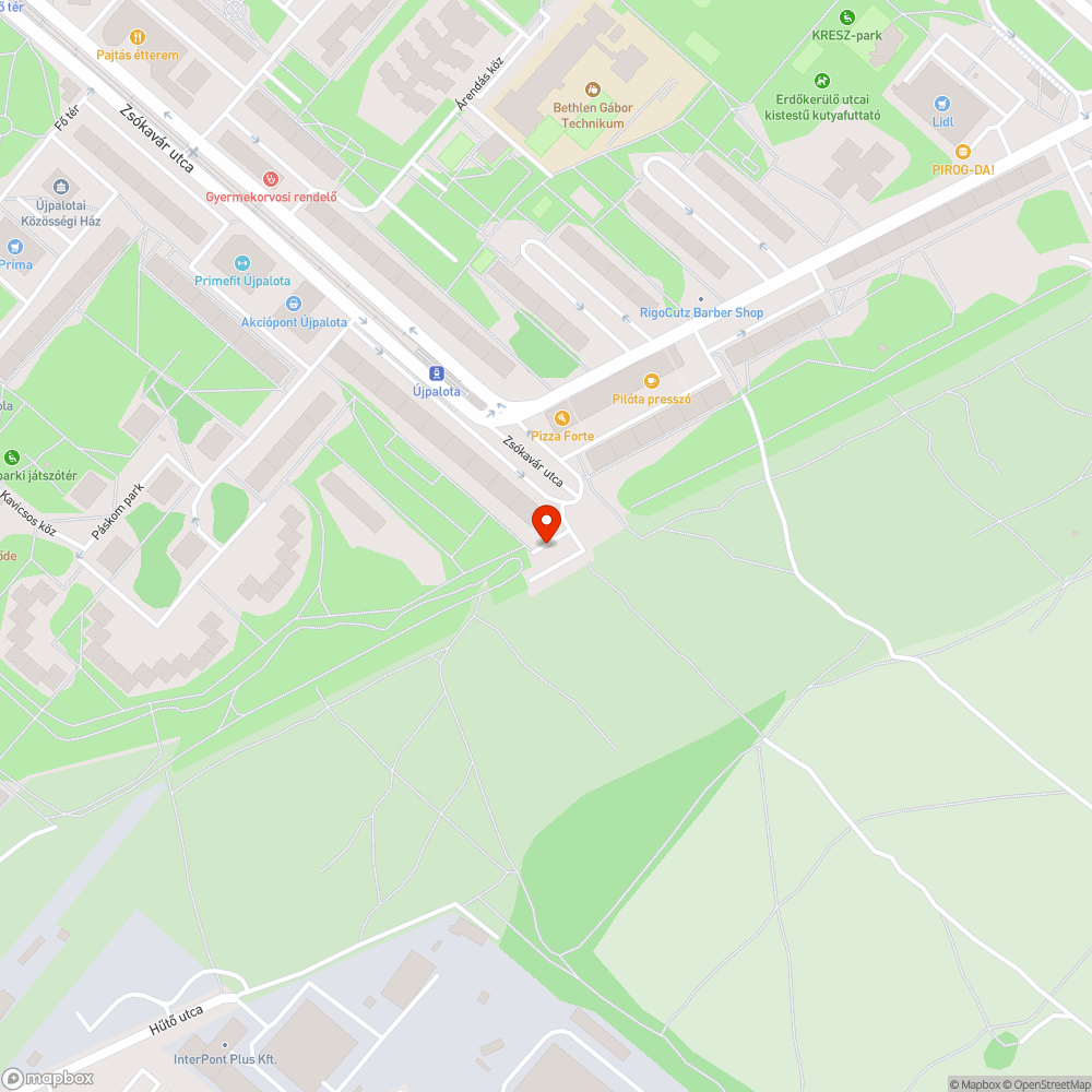 Elhagyott roncs jármű bejelentés helye