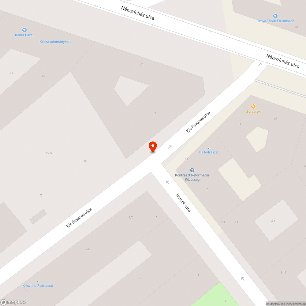 Szabálytalan parkolás egyirányú utca, kiforduló utca előtt bejelentés helye