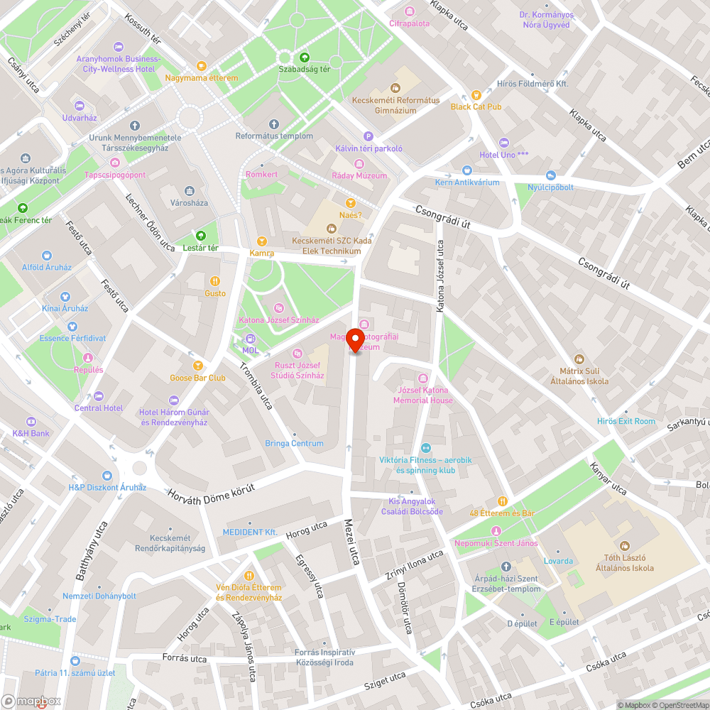 Hiányzó járdaszakasz bejelentés helye