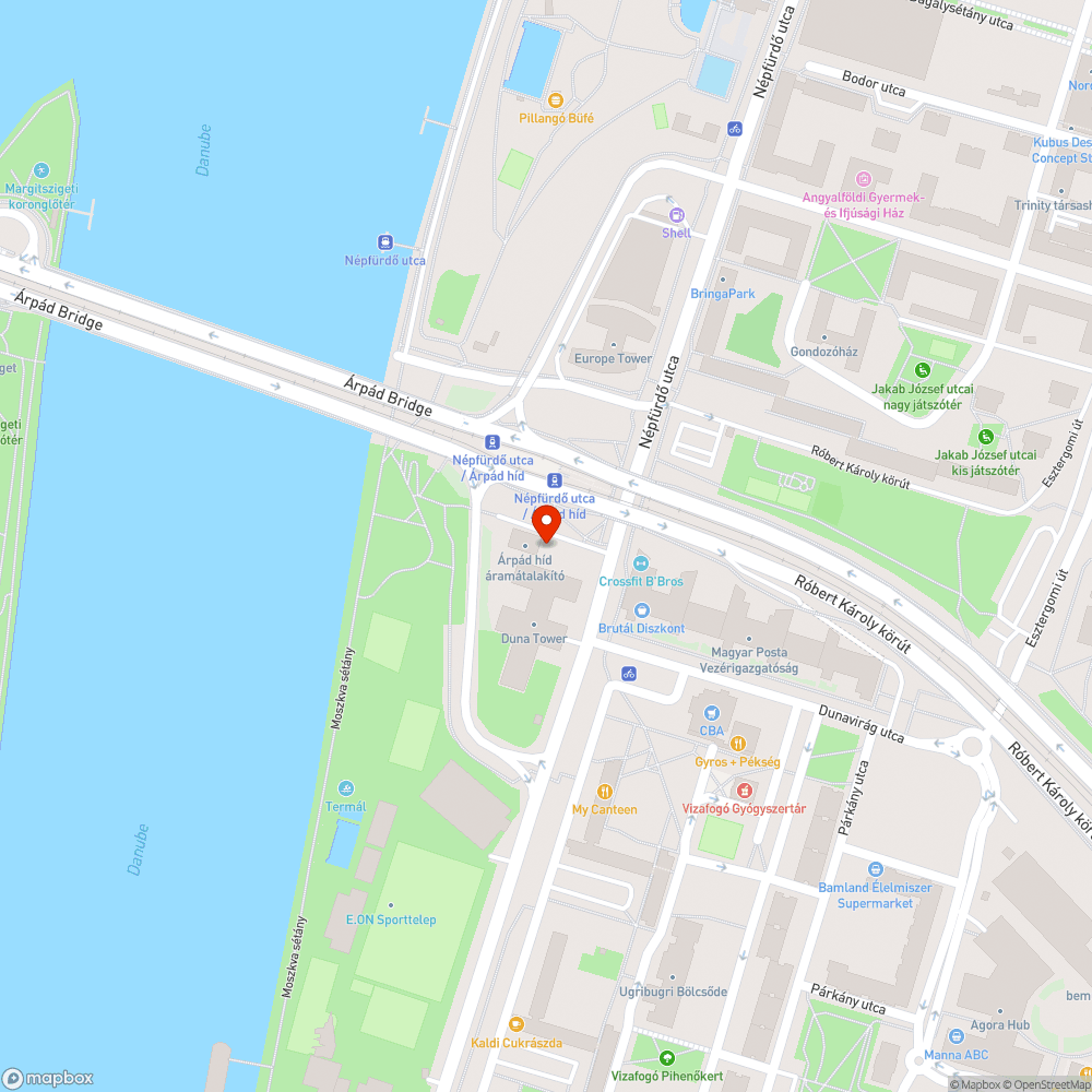 Graffitis áramátalakító bejelentés helye