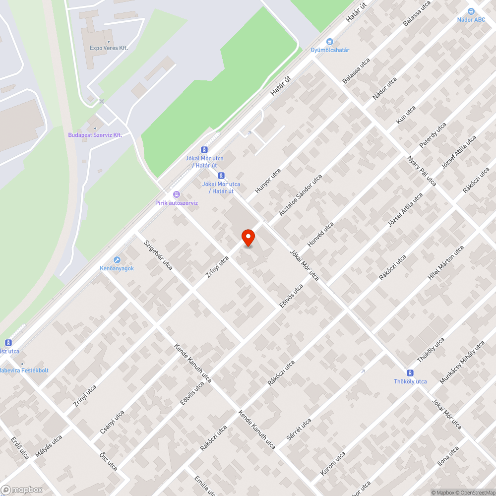 Katyu bejelentés helye