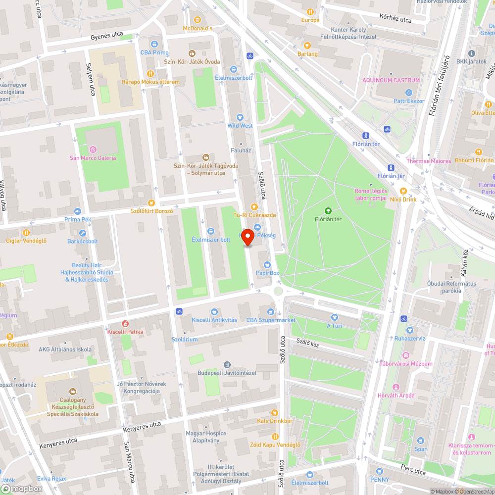 GÁZKAR otthagyott munkagödör bejelentés helye