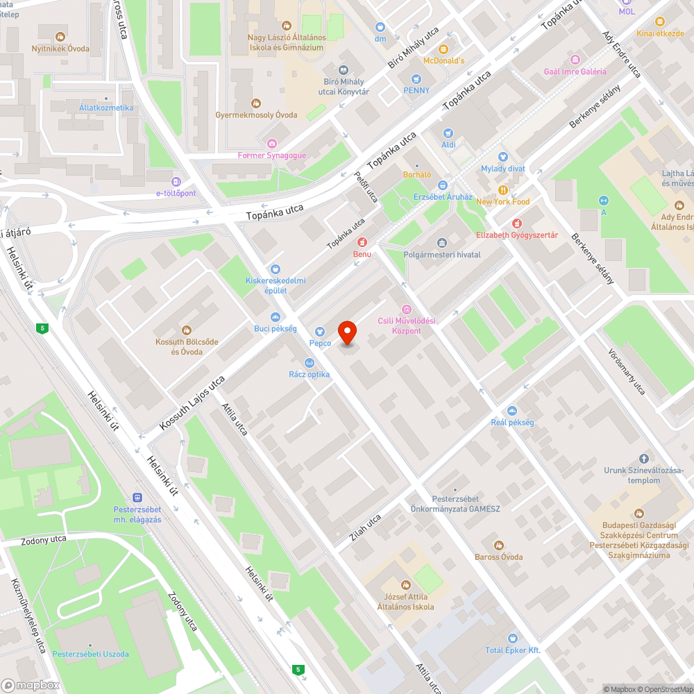 Rossz állapotú szekrények bejelentés helye