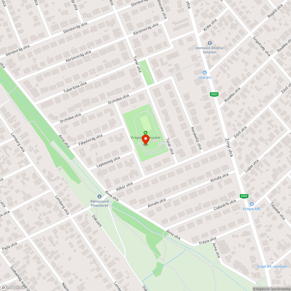 Szétrohadt/széttört mászóka bejelentés helye