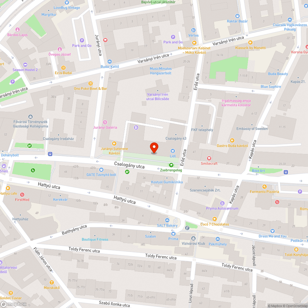 Közvilágítás hiánya bejelentés helye