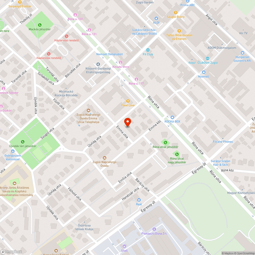 Emma utca kerékpárral csak egy irányban használható bejelentés helye