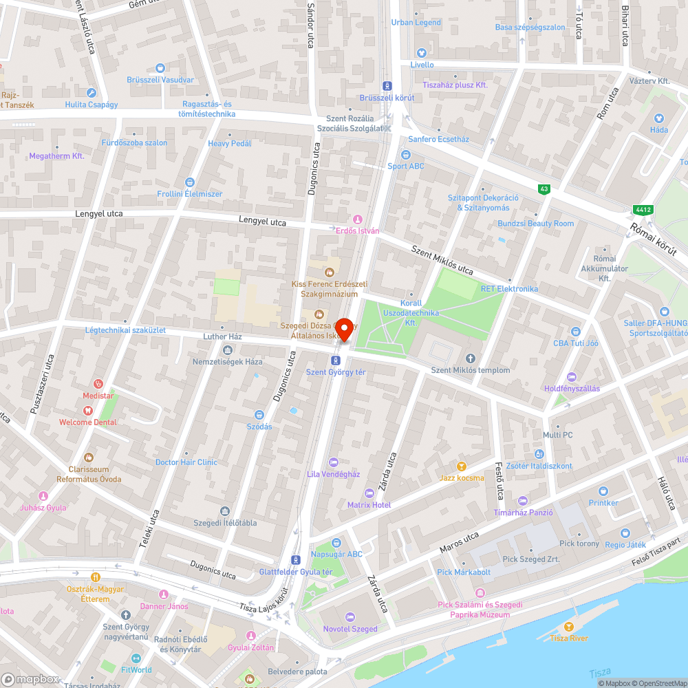 Kidöntött kikerülési irányt jelző tábla - József A. sgt. és Osztrovszky utca sarka bejelentés helye