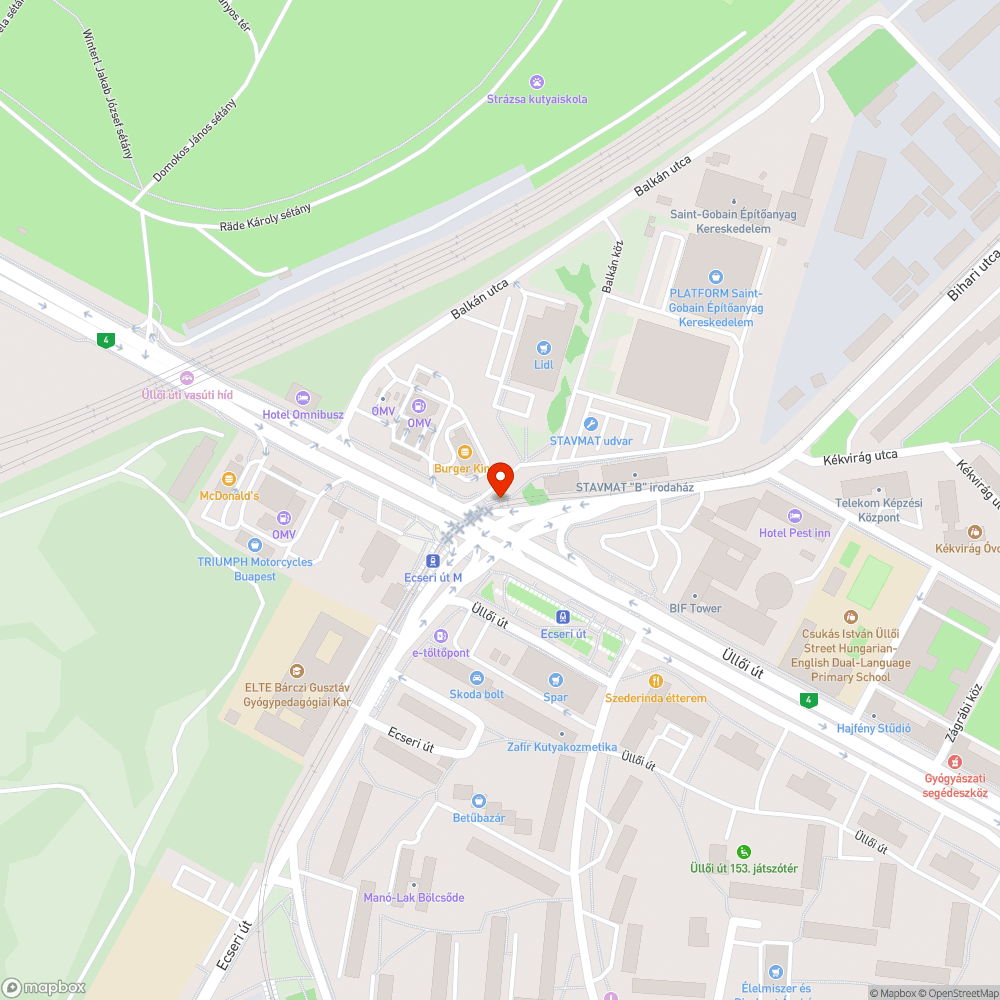 Szegély nem akadálymentes bejelentés helye