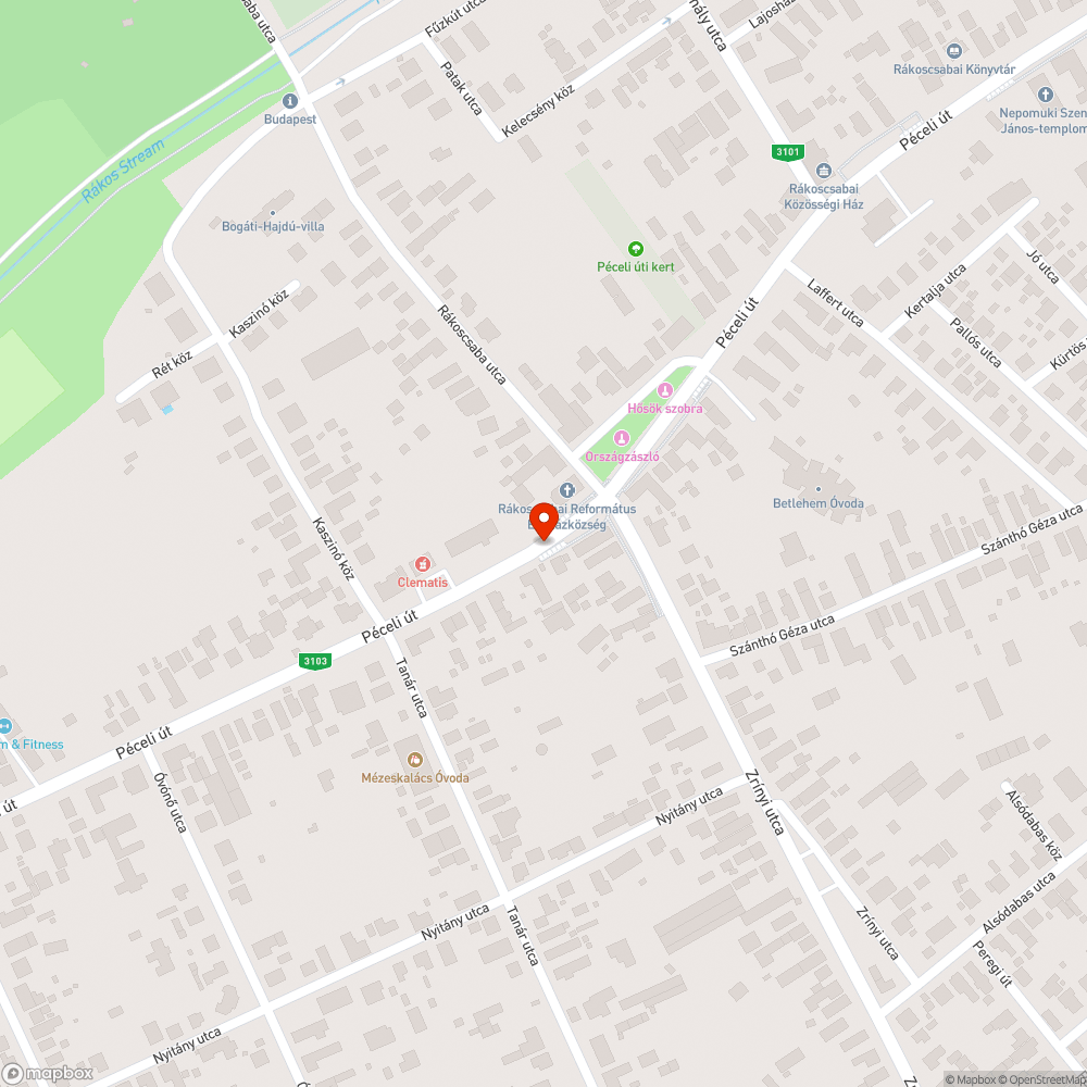 Hiányos burkolat bejelentés helye