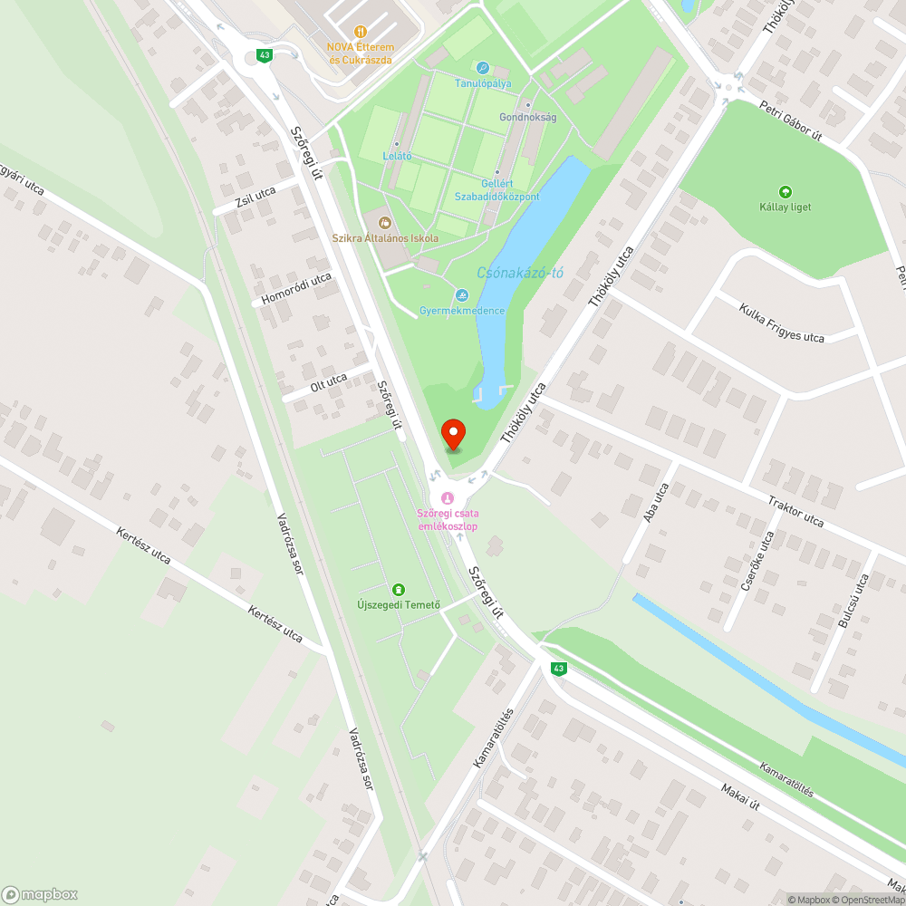 Megszűnt étterem itt maradt megfakult táblája - Szőregi út, körforgalomnál bejelentés helye