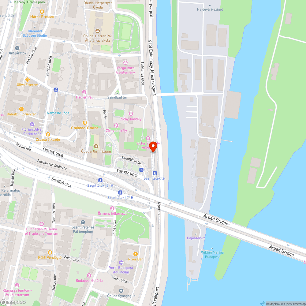 Szentlélek tér bejelentés helye