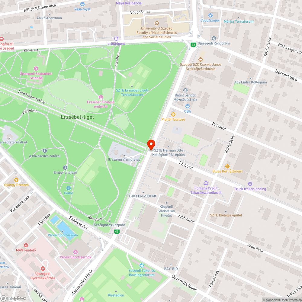 Villanyoszlop fedele leesve - Temesvári krt. és Fő fasor sarka bejelentés helye