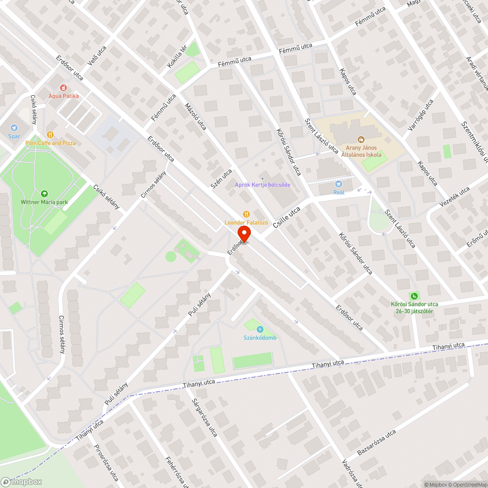 Rozsdásodó postaláda bejelentés helye