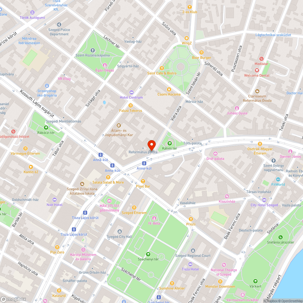 Megsüllyedt esővíz elvezető a trolimegállóban bejelentés helye