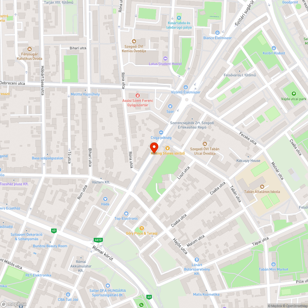 Kerékpárúton lévő hibás aszfalt az esővíz elvezető körül bejelentés helye