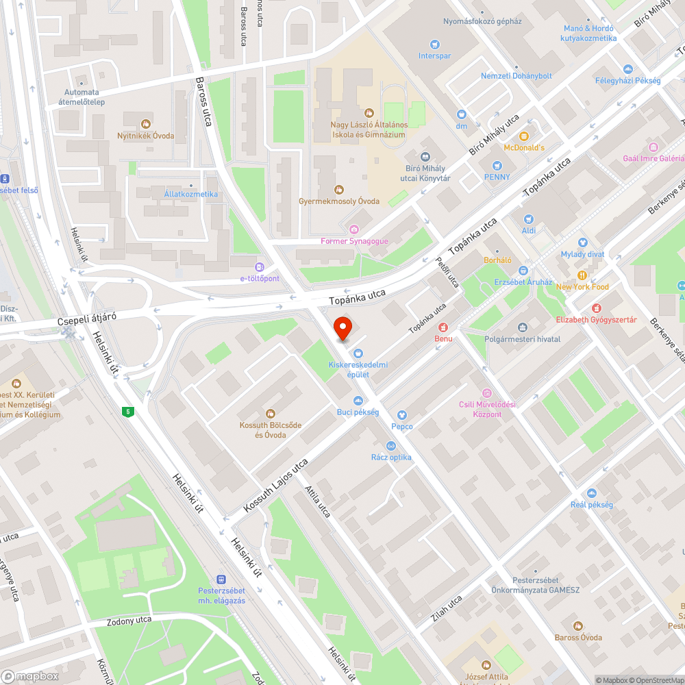 Bemosódás bejelentés helye