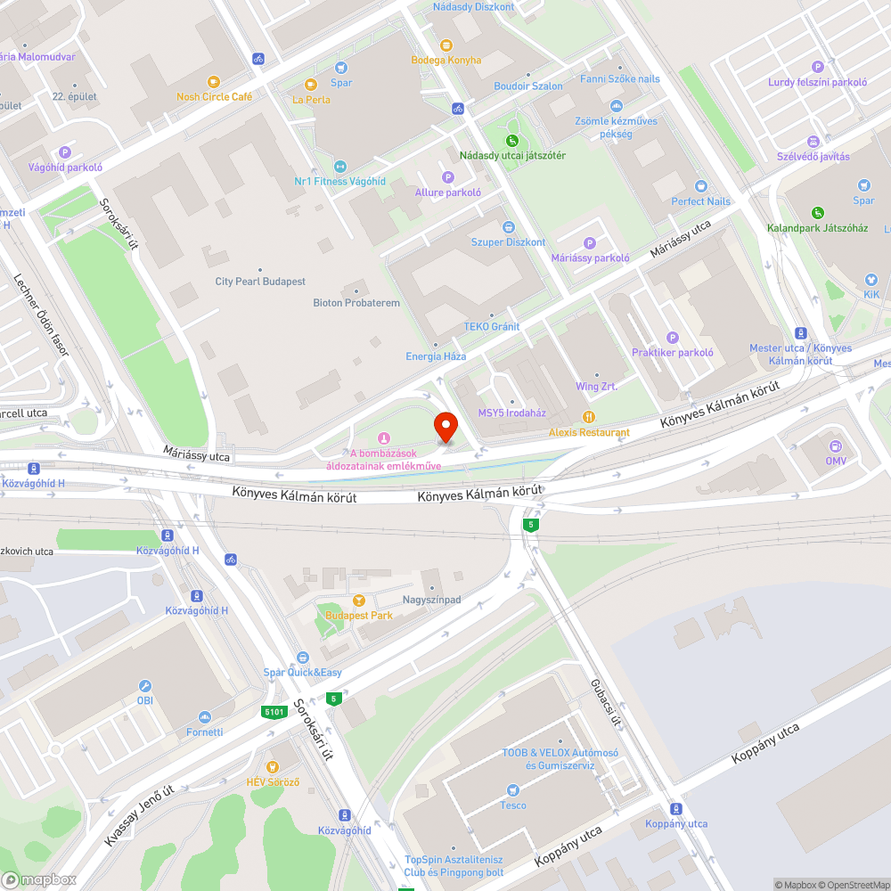 Szennyezett bejelentés helye