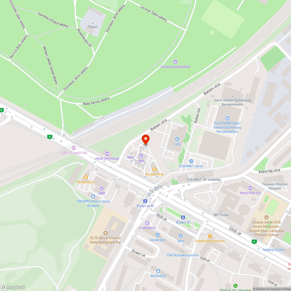 Szemetesként használt kocsi bejelentés helye