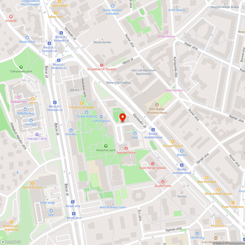 Hiányzó járdaszakasz az Ágoston utcában bejelentés helye