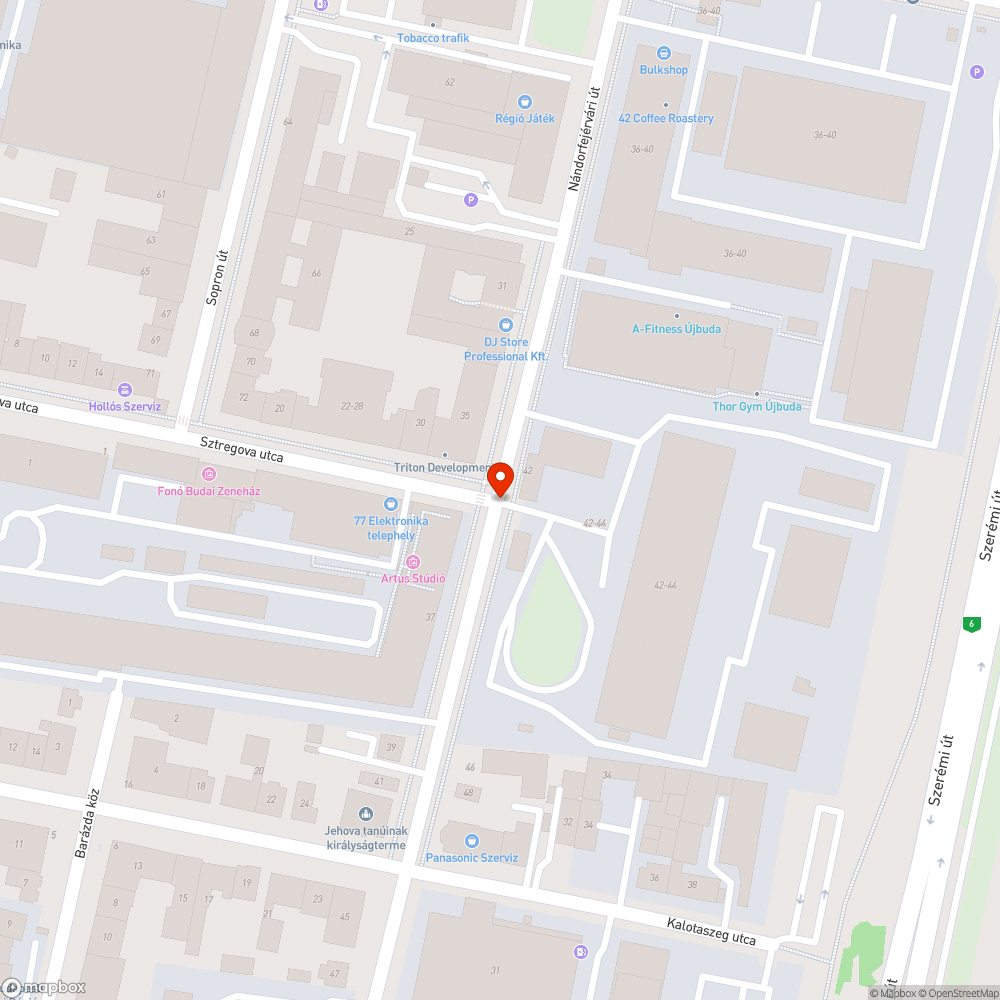 Botlásveszélyes fedlap bejelentés helye