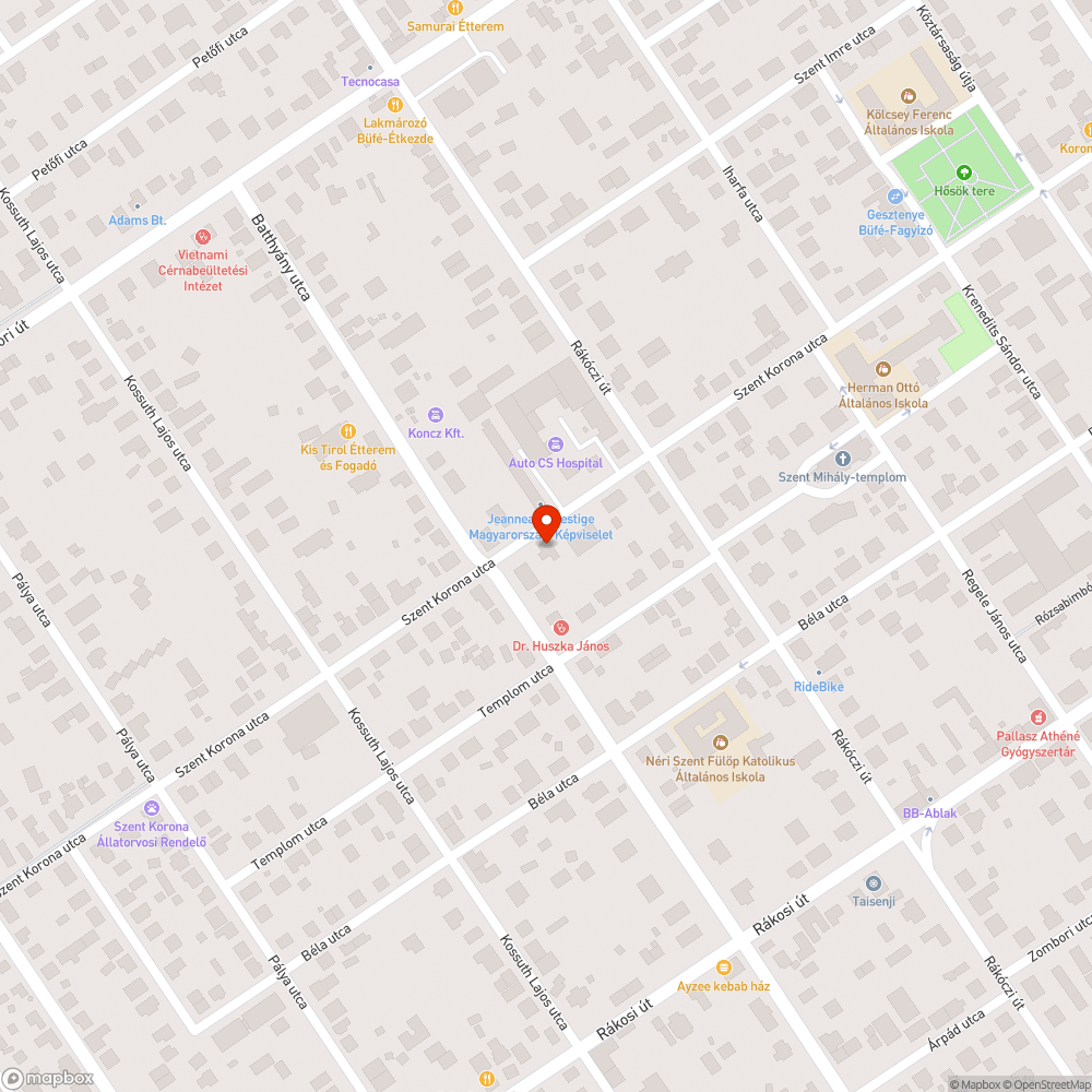 Eldugult vízelvezető bejelentés helye