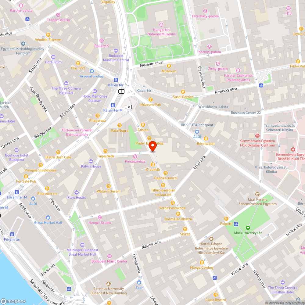 Járdán parkolás bejelentés helye