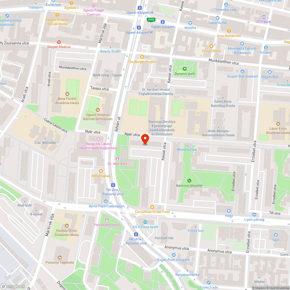 Elhagyatott járművek bejelentés helye