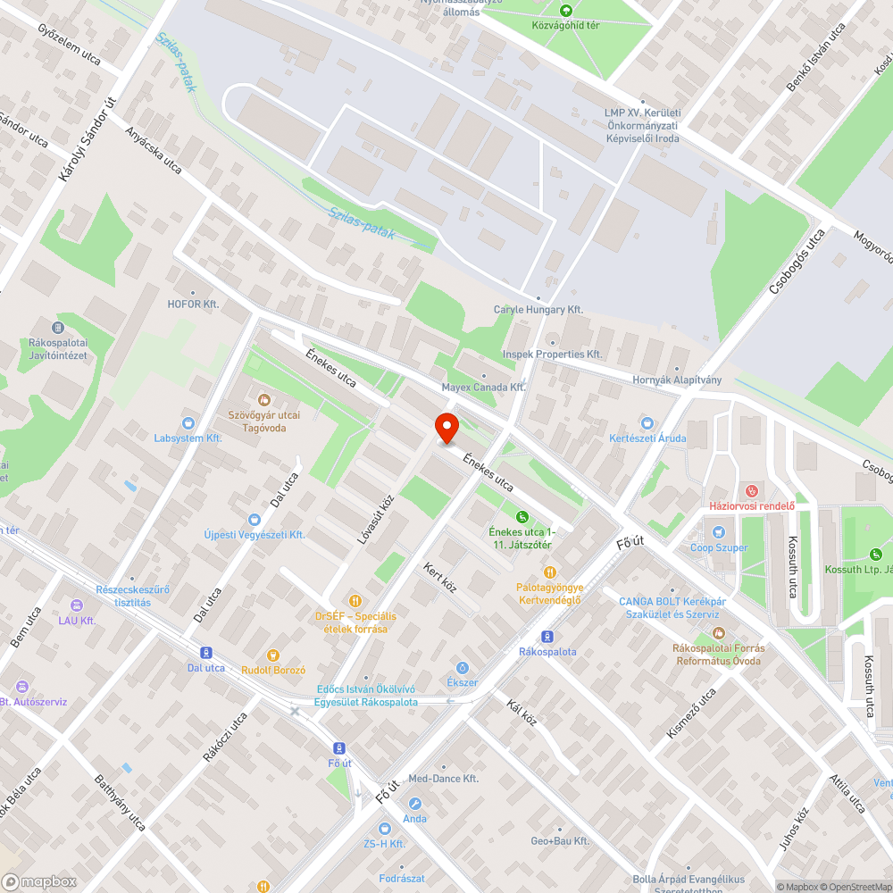 Elhagyott Opel Astra bejelentés helye