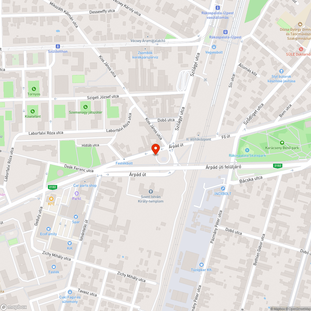 Rendszámtáblák nélküli Volkswagen Polo bejelentés helye