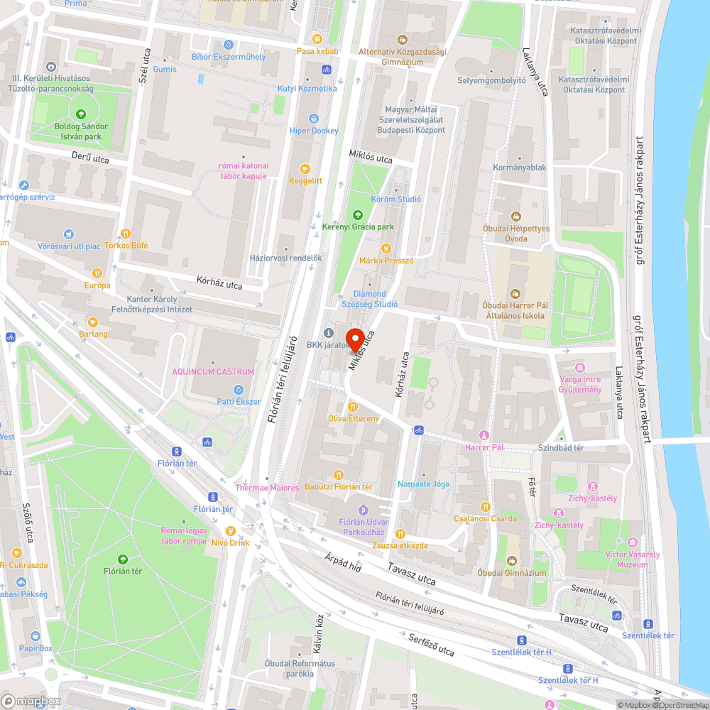 Mély Kátyú 2. Mikló utca 1. bejelentés helye