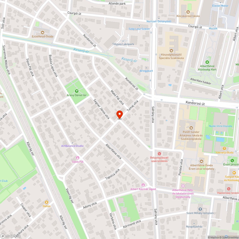 Nincs kuka bejelentés helye